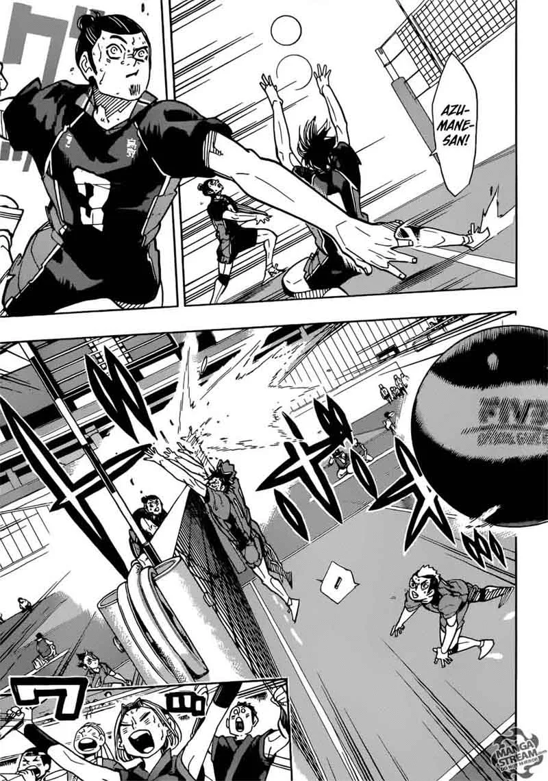 Haikyu!! Chapter 322 page 15