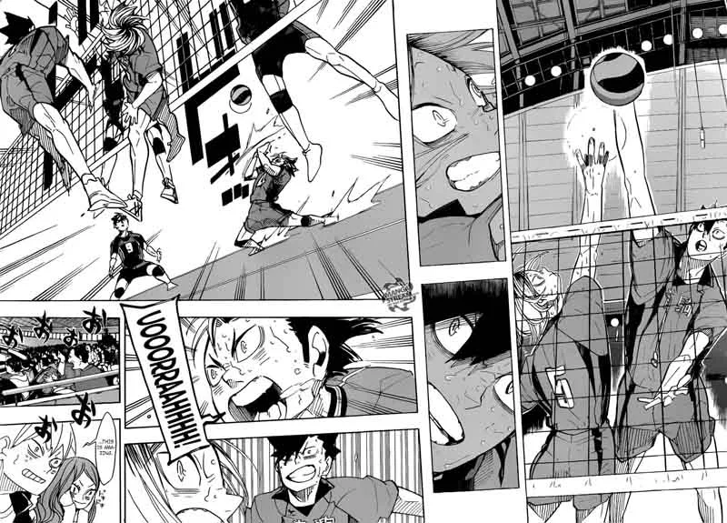 Haikyu!! Chapter 322 page 18