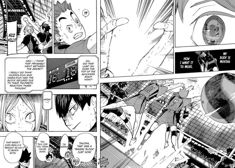 Haikyu!! Chapter 322 page 9