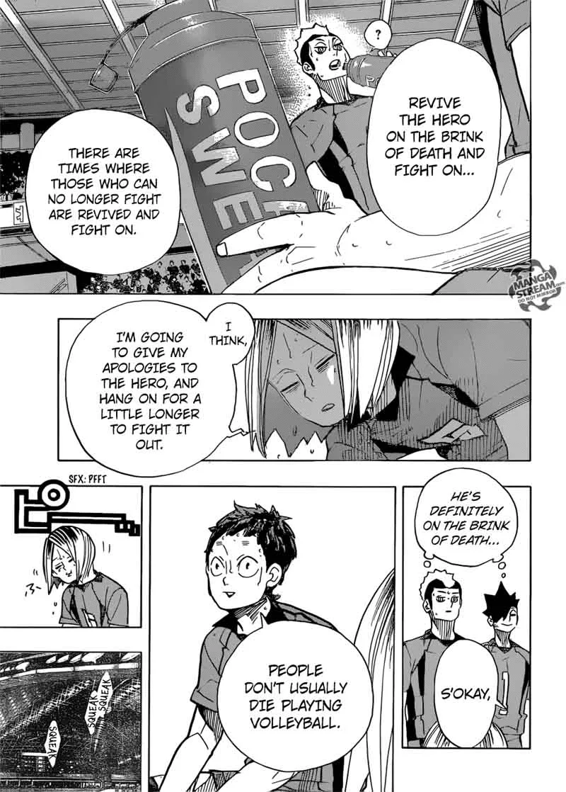 Haikyu!! Chapter 323 page 4