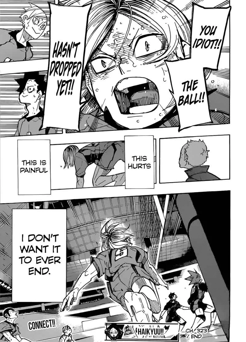Haikyu!! Chapter 323 page 16