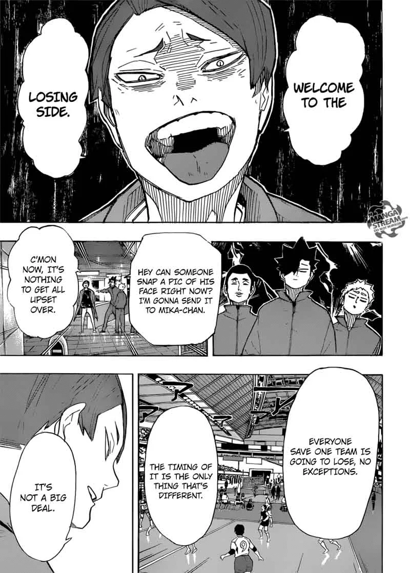 Haikyu!! Chapter 327 page 11