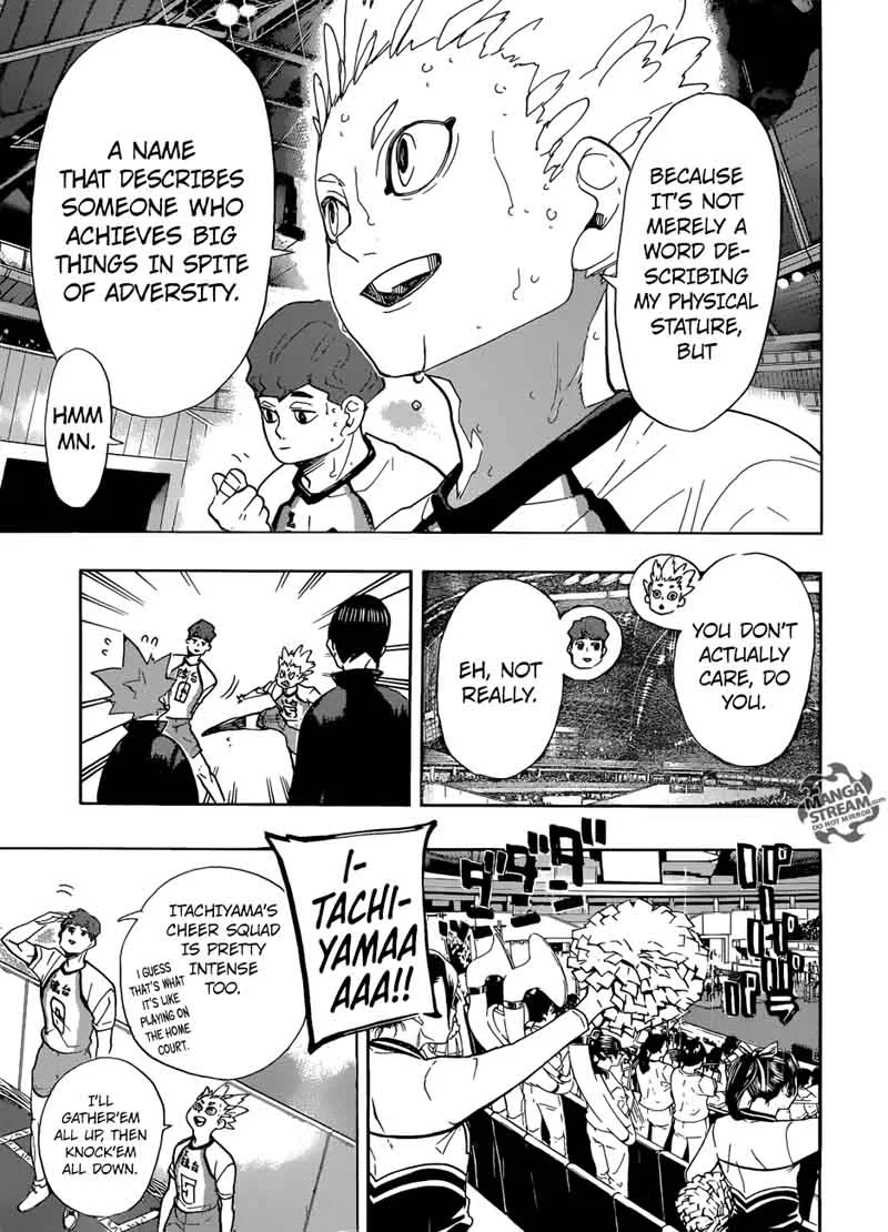 Haikyu!! Chapter 327 page 5