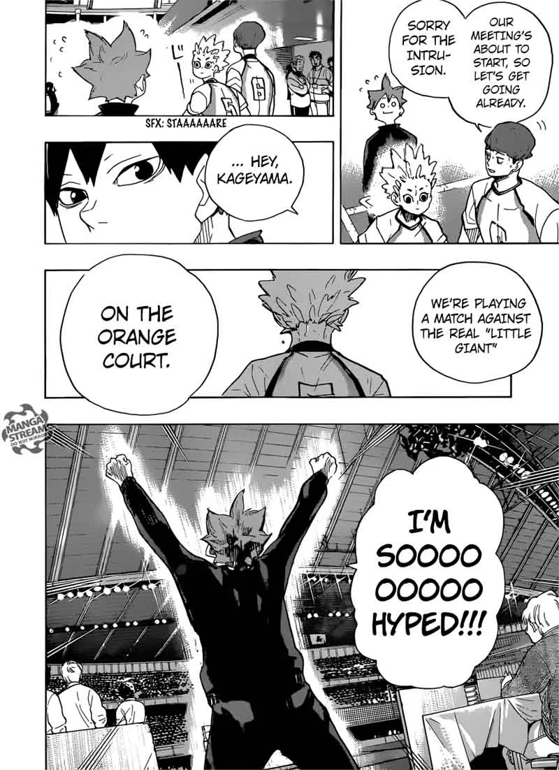 Haikyu!! Chapter 327 page 6