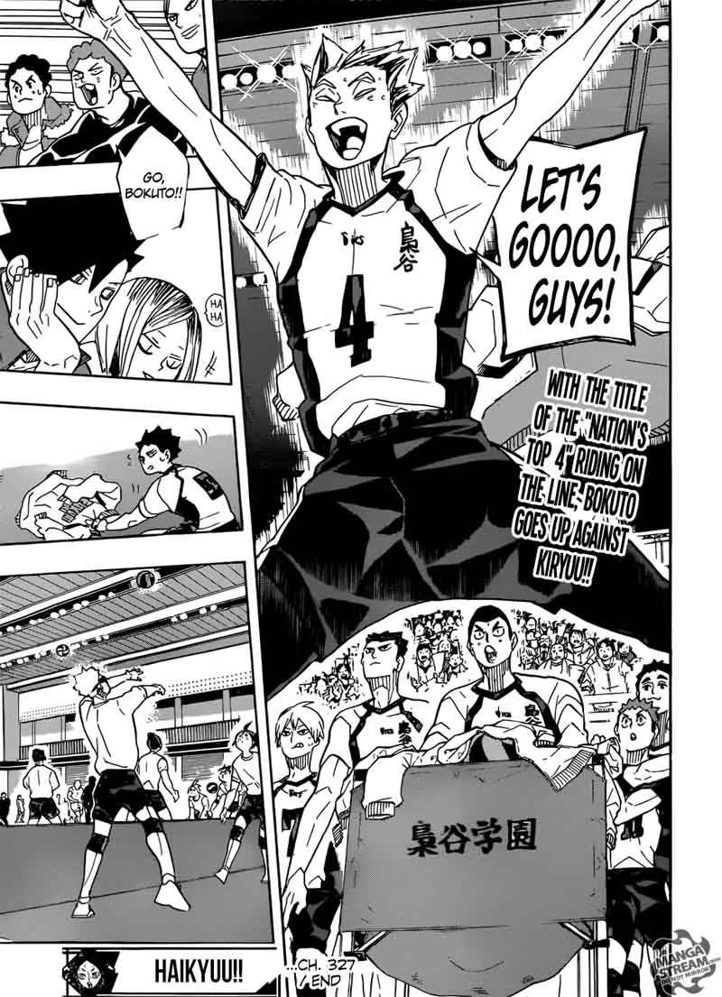 Haikyu!! Chapter 327 page 19