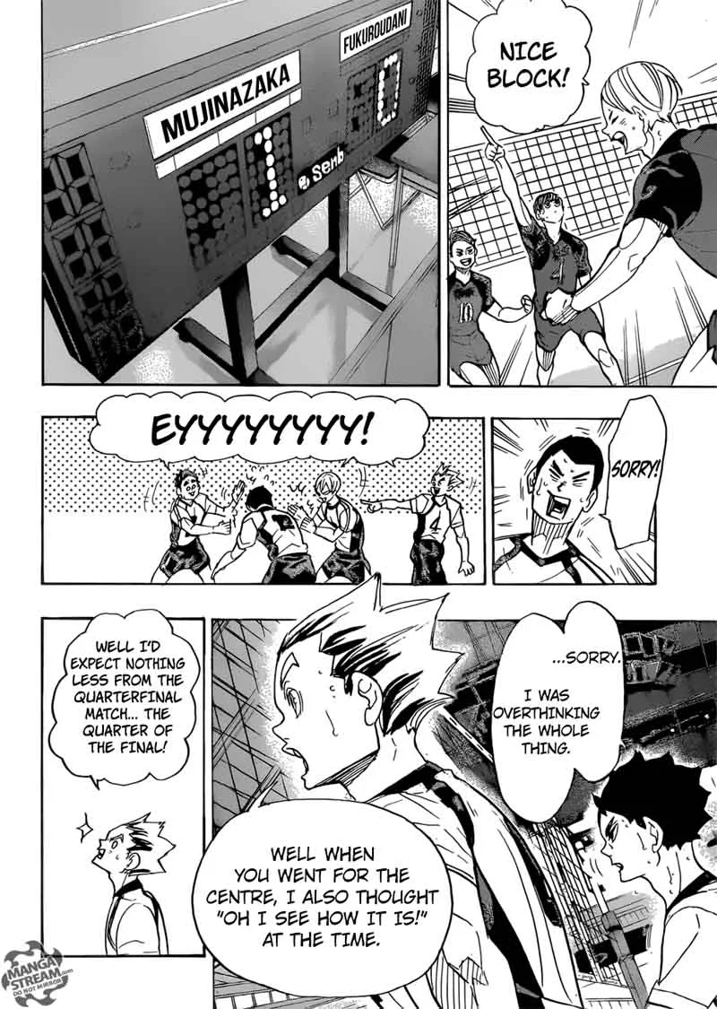 Haikyu!! Chapter 328 page 12