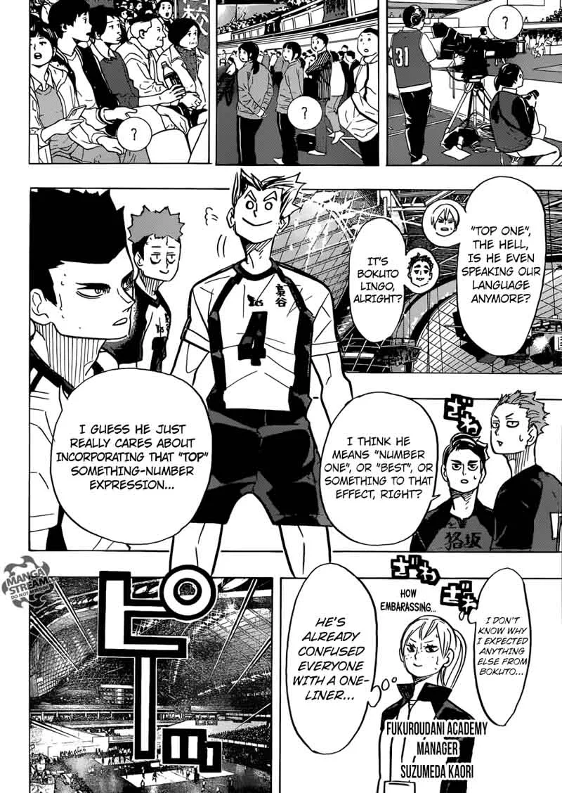 Haikyu!! Chapter 328 page 6