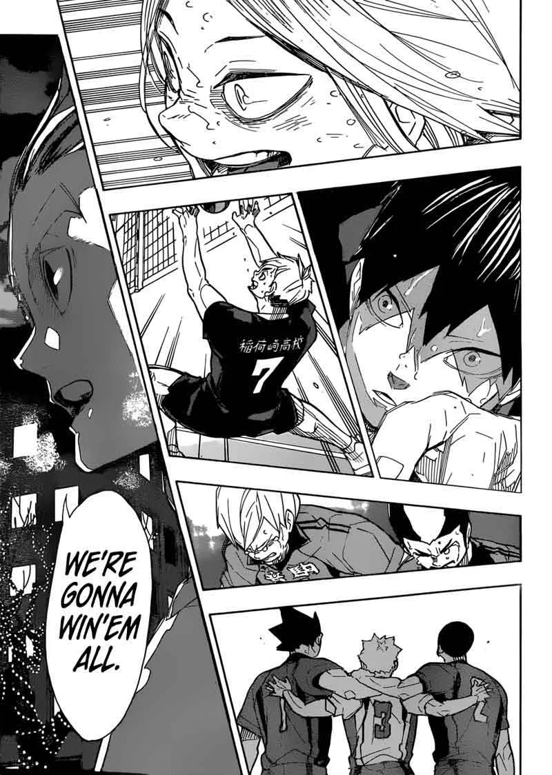 Haikyu!! Chapter 328 page 3