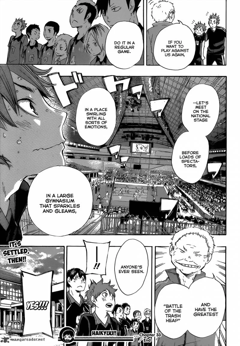 Haikyu!! Chapter 33 page 18