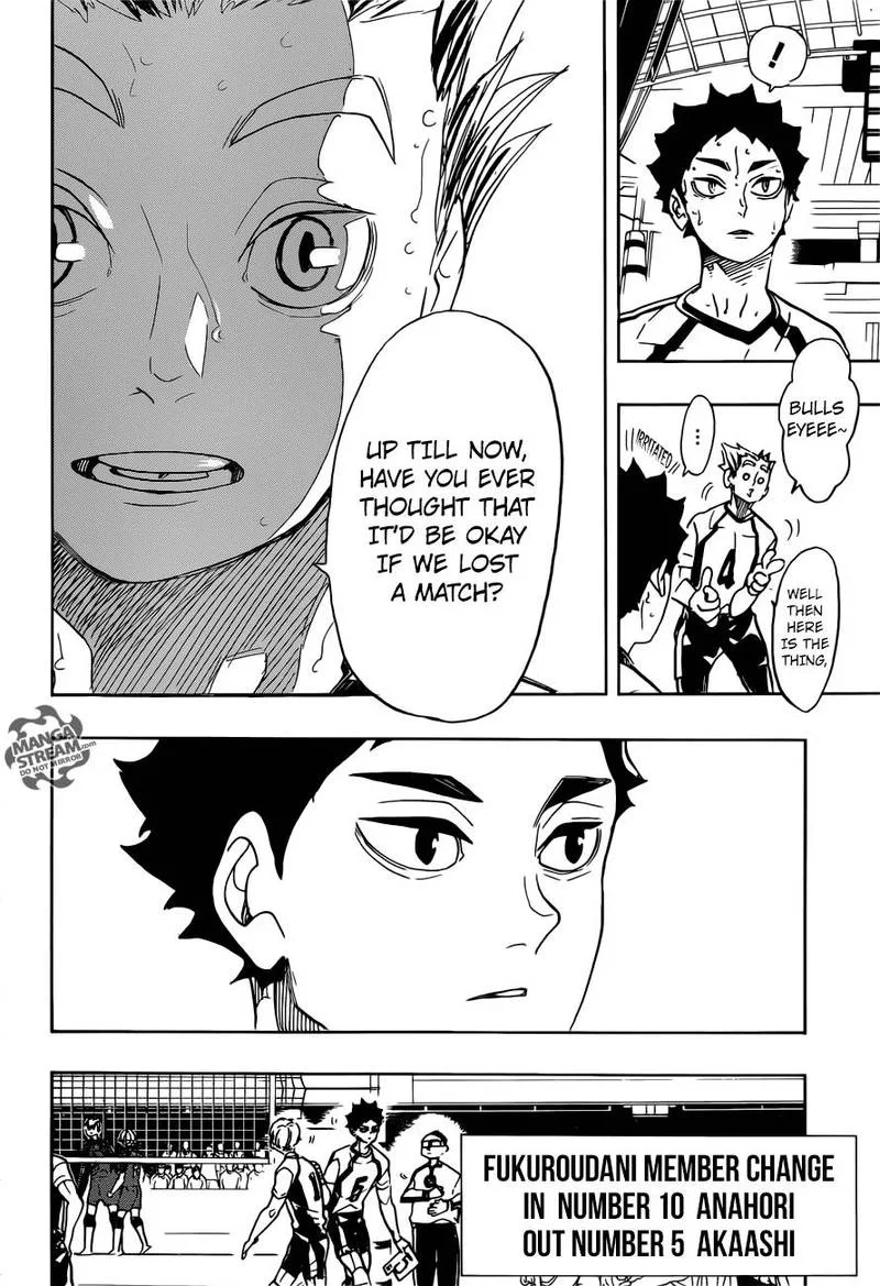 Haikyu!! Chapter 332 page 16