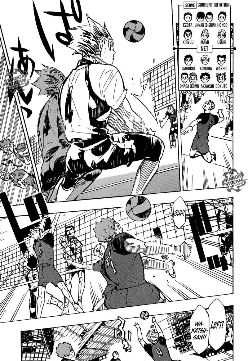 Haikyu!! Chapter 332 page 9