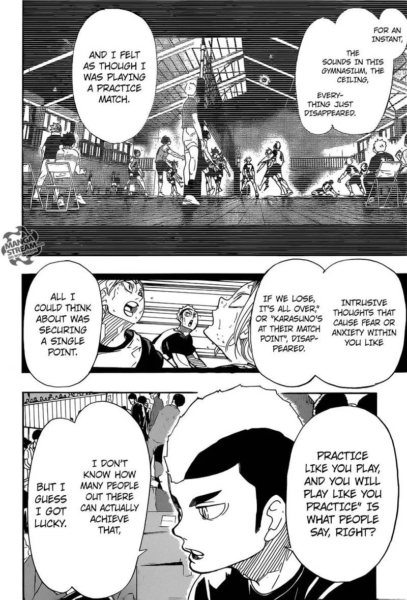 Haikyu!! Chapter 332 page 14