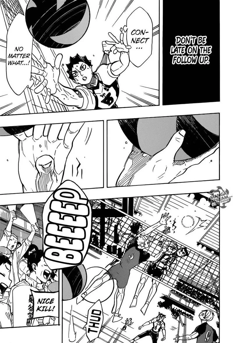 Haikyu!! Chapter 332 page 11