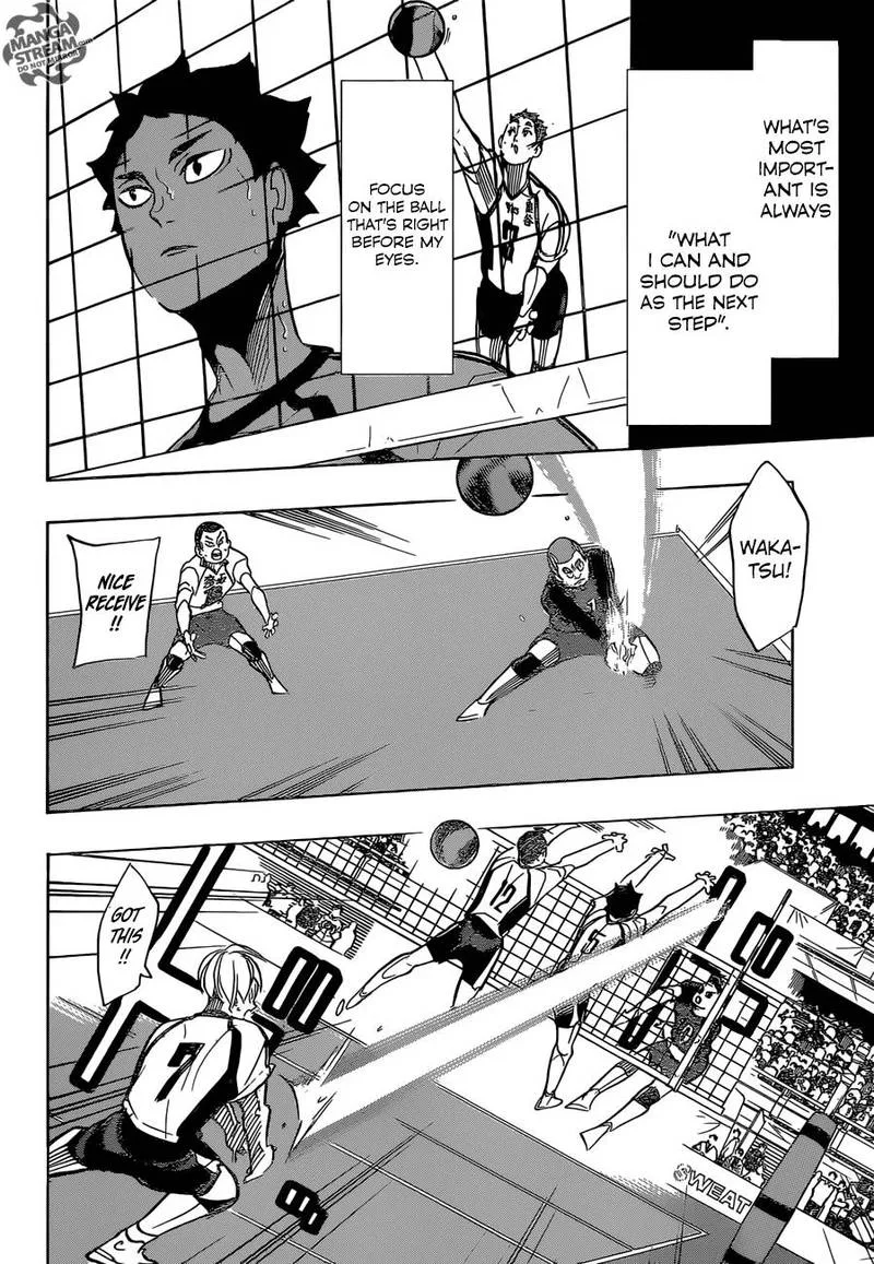 Haikyu!! Chapter 333 page 14