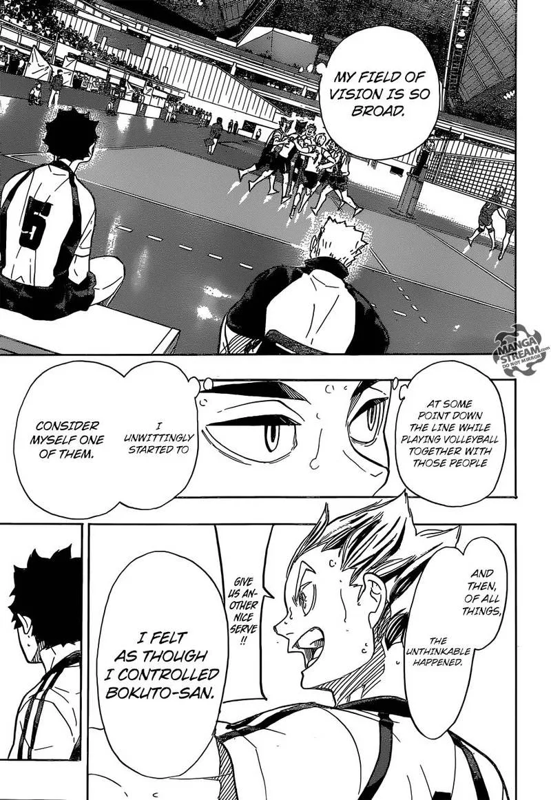 Haikyu!! Chapter 333 page 9