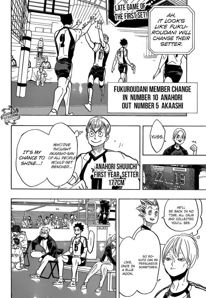 Haikyu!! Chapter 333 page 2