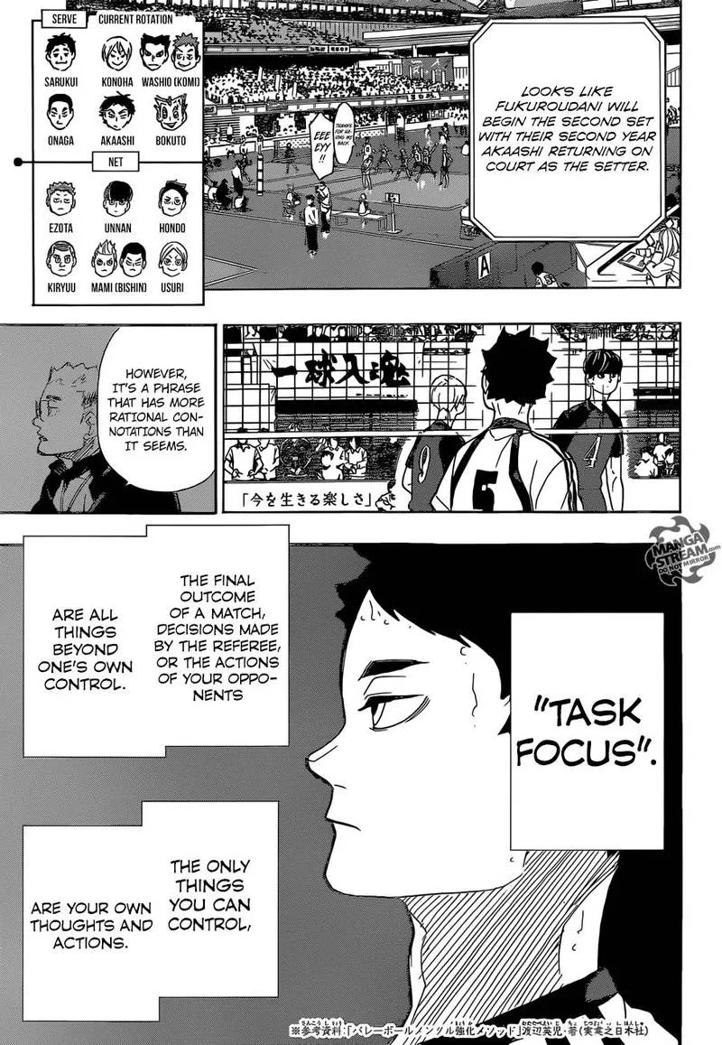 Haikyu!! Chapter 333 page 13