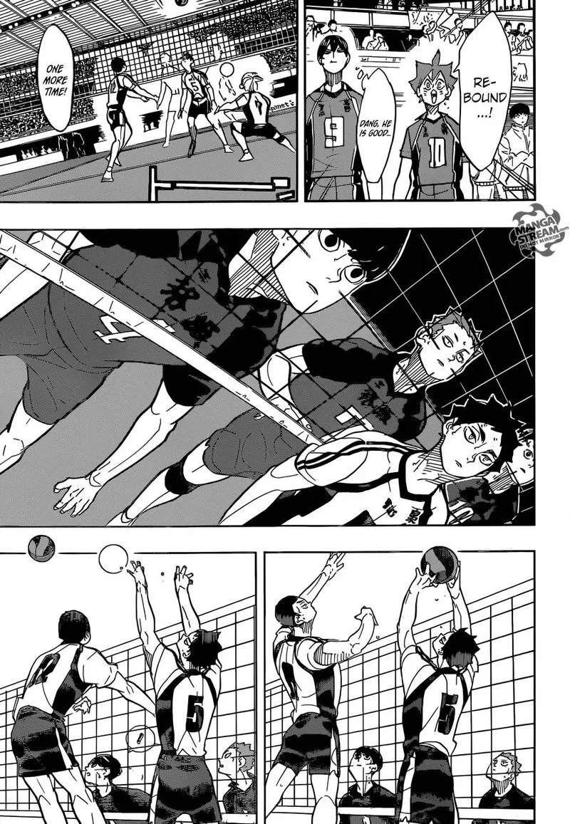 Haikyu!! Chapter 333 page 17