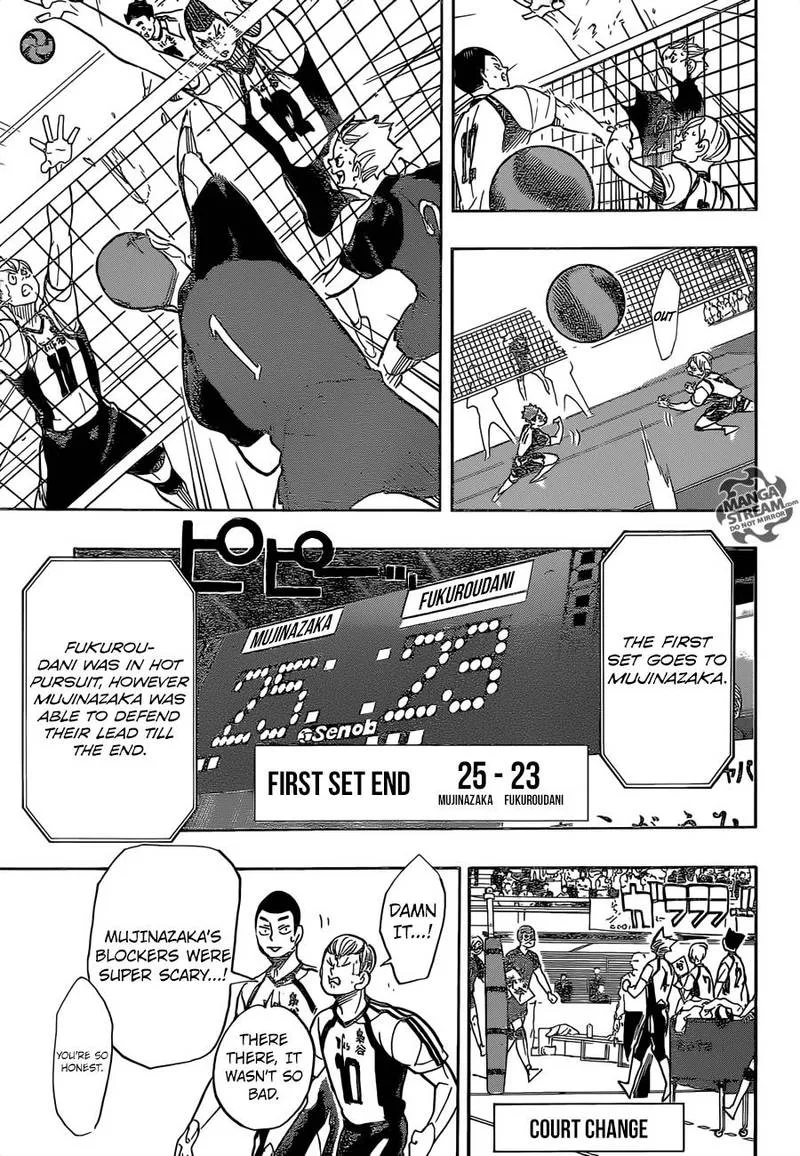 Haikyu!! Chapter 333 page 11