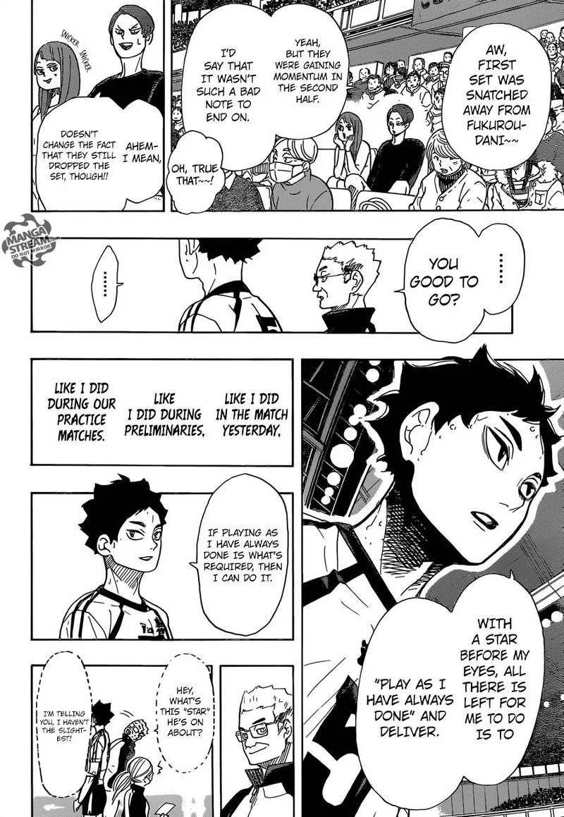 Haikyu!! Chapter 333 page 12