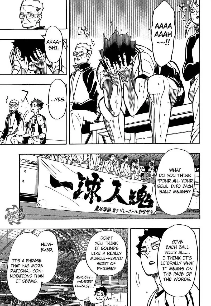 Haikyu!! Chapter 333 page 3