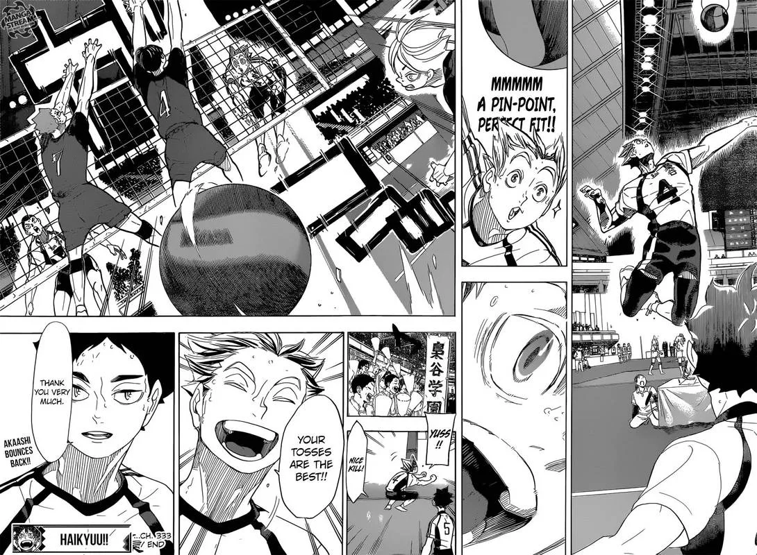 Haikyu!! Chapter 333 page 18