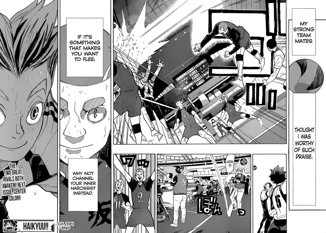 Haikyu!! Chapter 334 page 18