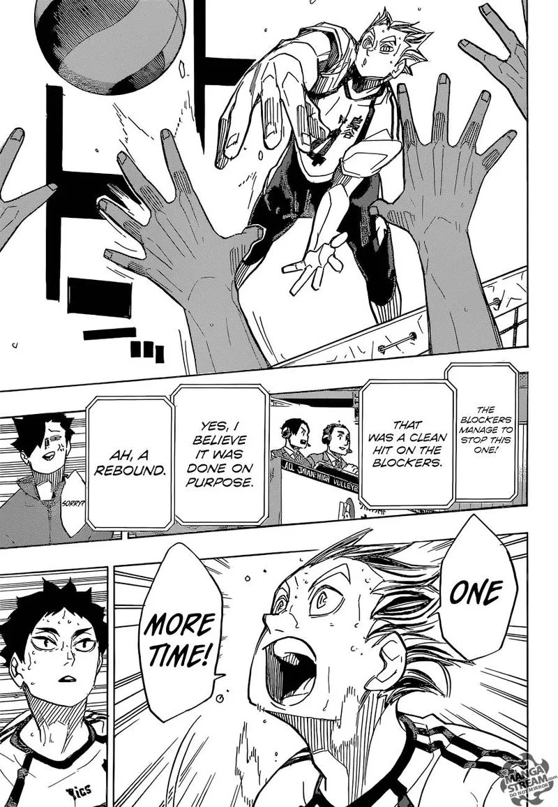 Haikyu!! Chapter 335 page 8
