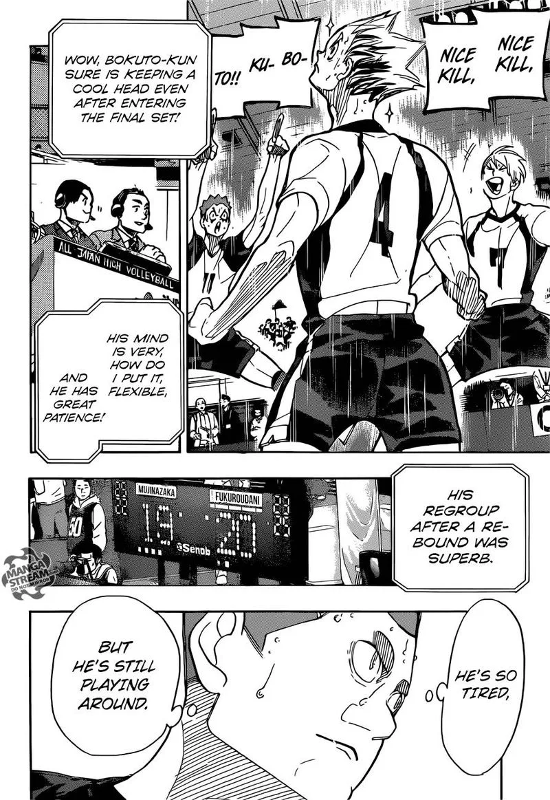 Haikyu!! Chapter 335 page 14