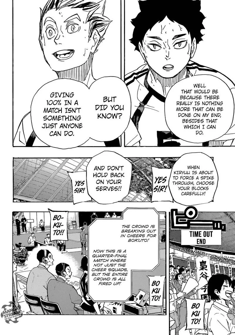 Haikyu!! Chapter 336 page 6