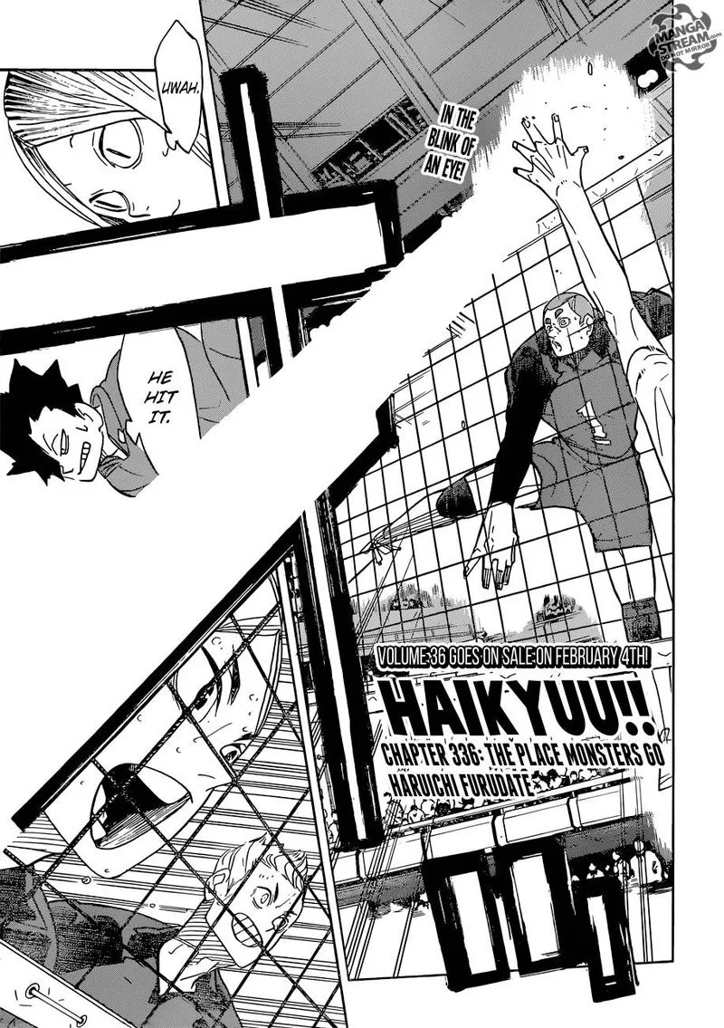 Haikyu!! Chapter 336 page 1