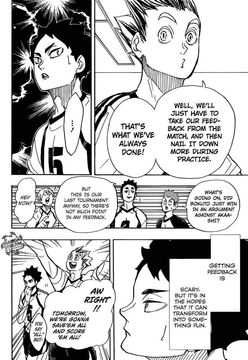 Haikyu!! Chapter 337 page 15