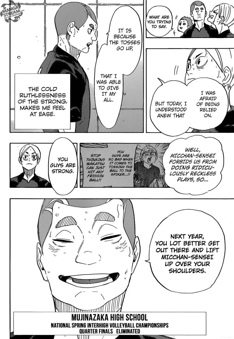 Haikyu!! Chapter 337 page 11