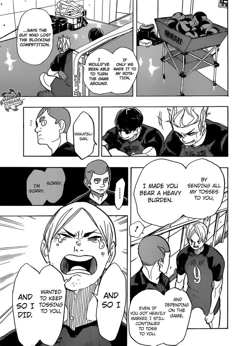 Haikyu!! Chapter 337 page 10