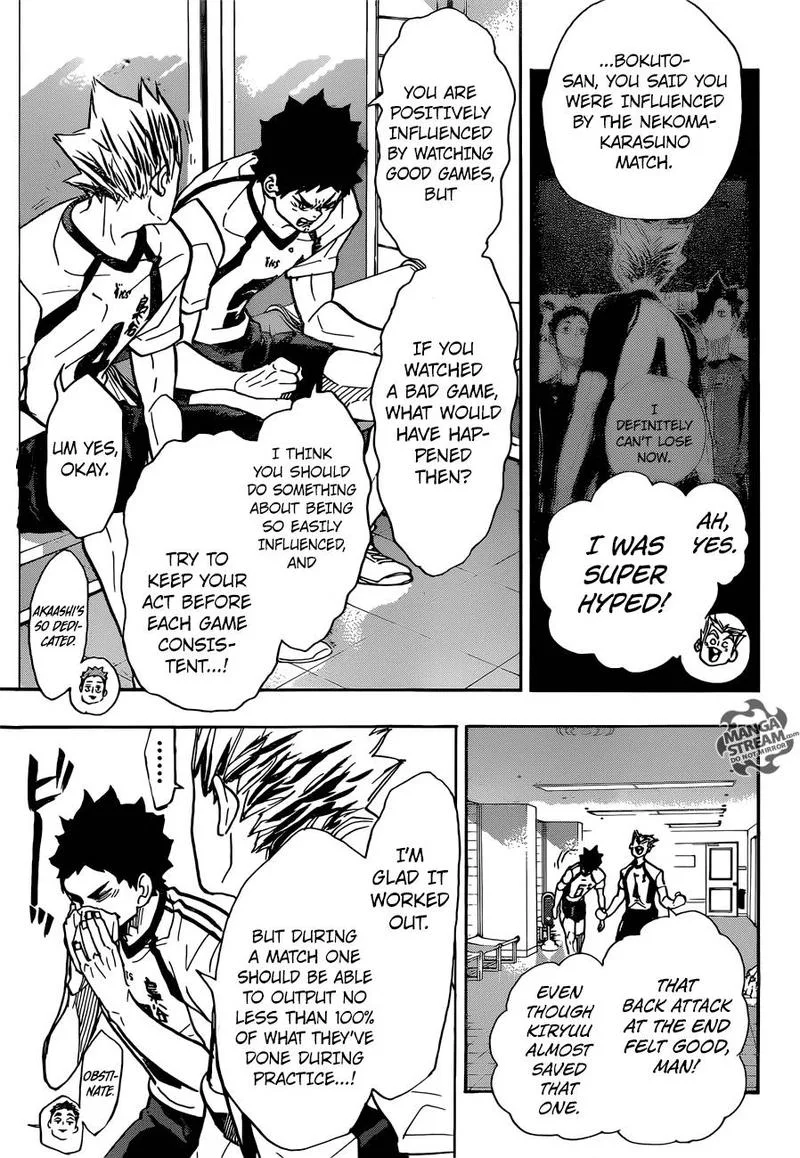 Haikyu!! Chapter 337 page 14