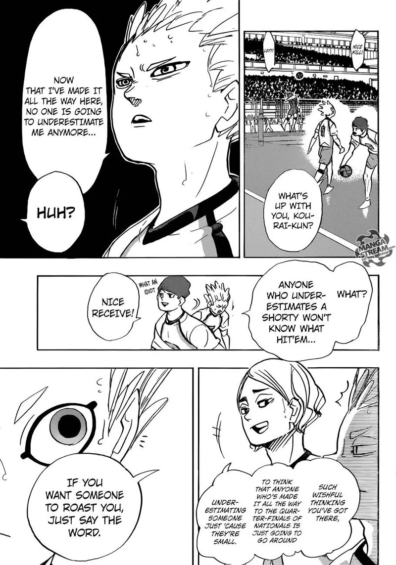 Haikyu!! Chapter 339 page 3