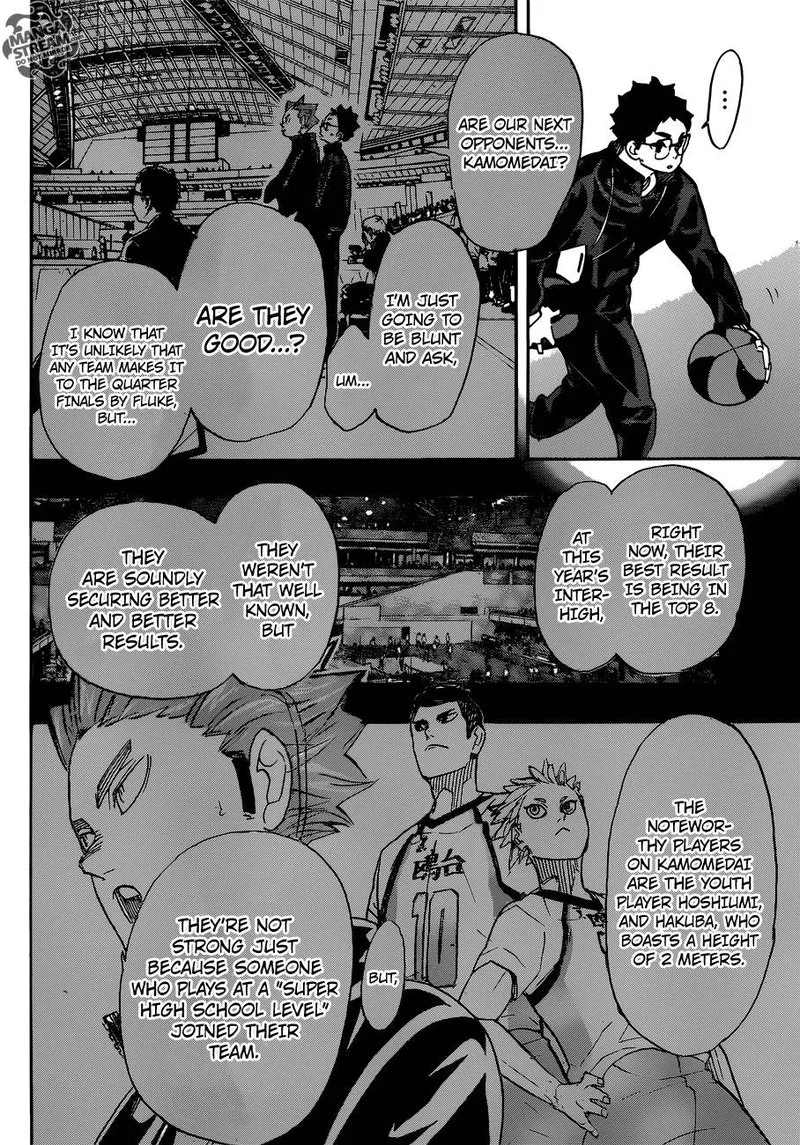Haikyu!! Chapter 339 page 6