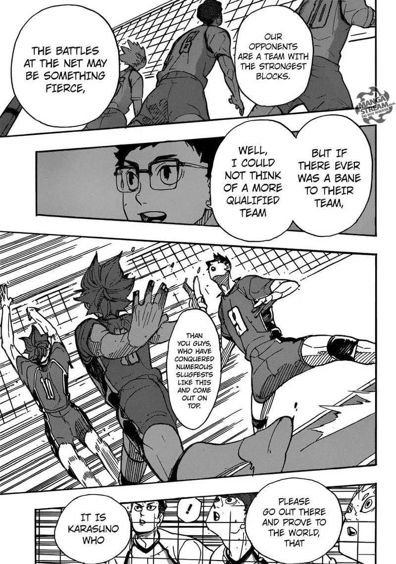 Haikyu!! Chapter 339 page 14