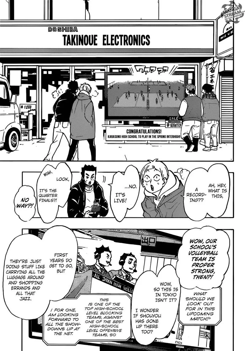 Haikyu!! Chapter 339 page 9