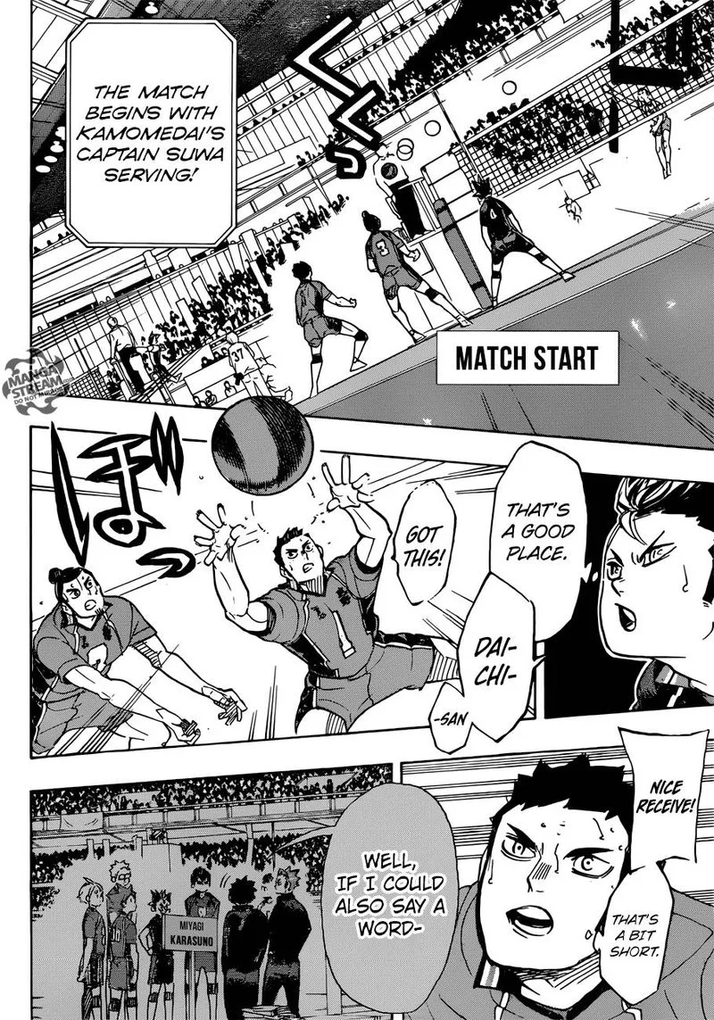 Haikyu!! Chapter 339 page 13