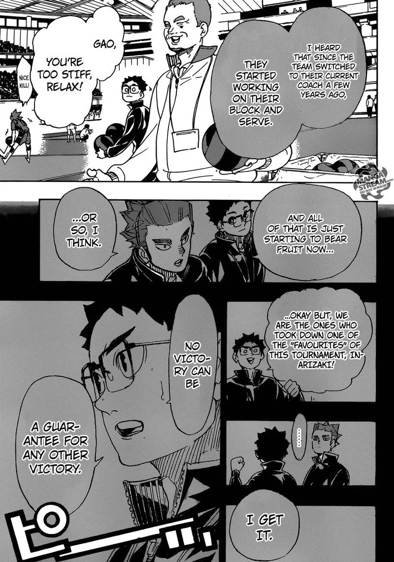 Haikyu!! Chapter 339 page 7