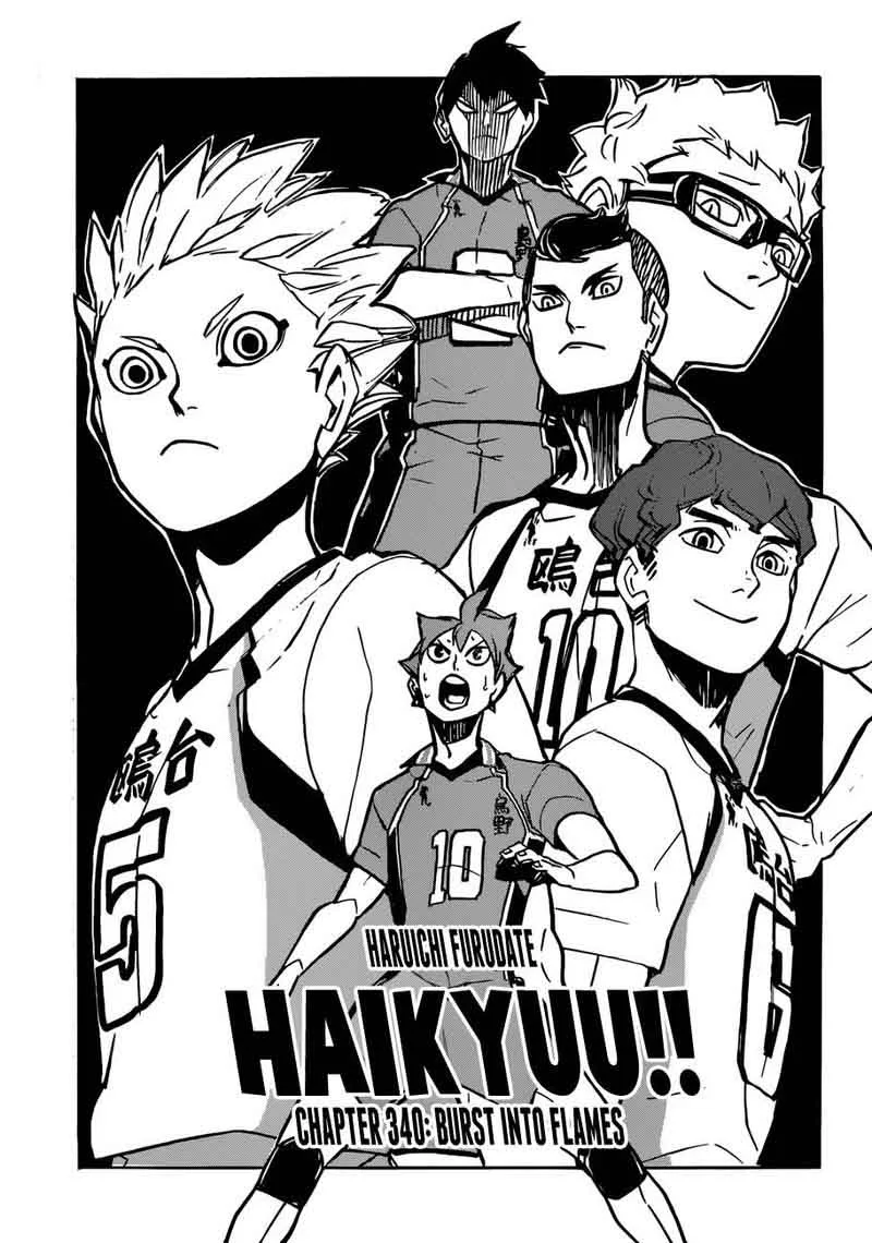 Haikyu!! Chapter 340 page 1