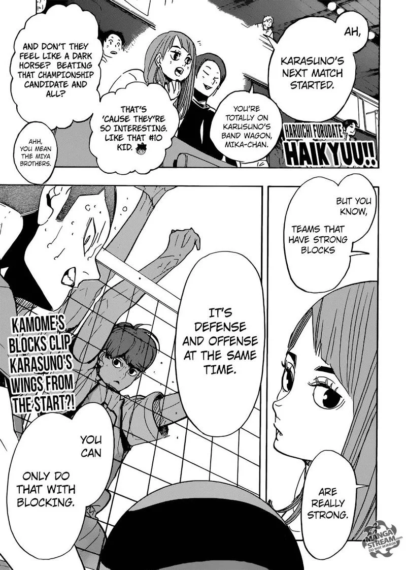 Haikyu!! Chapter 341 page 1