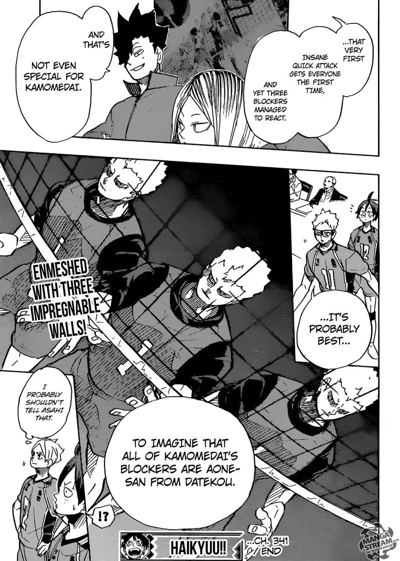 Haikyu!! Chapter 341 page 16
