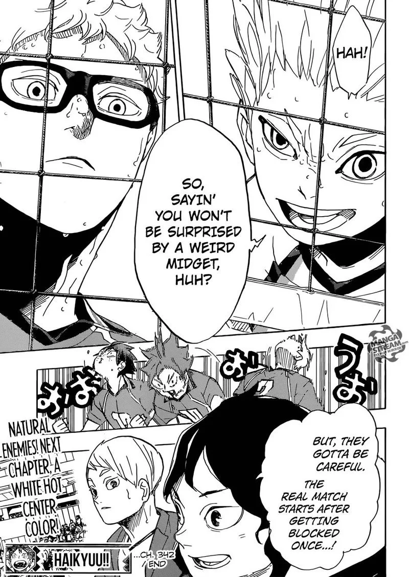 Haikyu!! Chapter 342 page 17