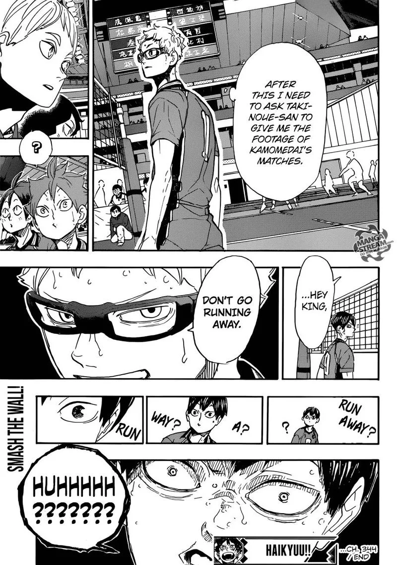 Haikyu!! Chapter 344 page 17