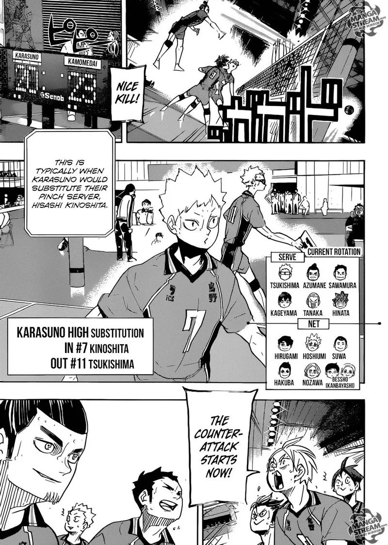 Haikyu!! Chapter 345 page 10