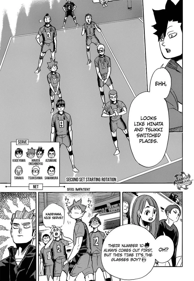 Haikyu!! Chapter 346 page 17