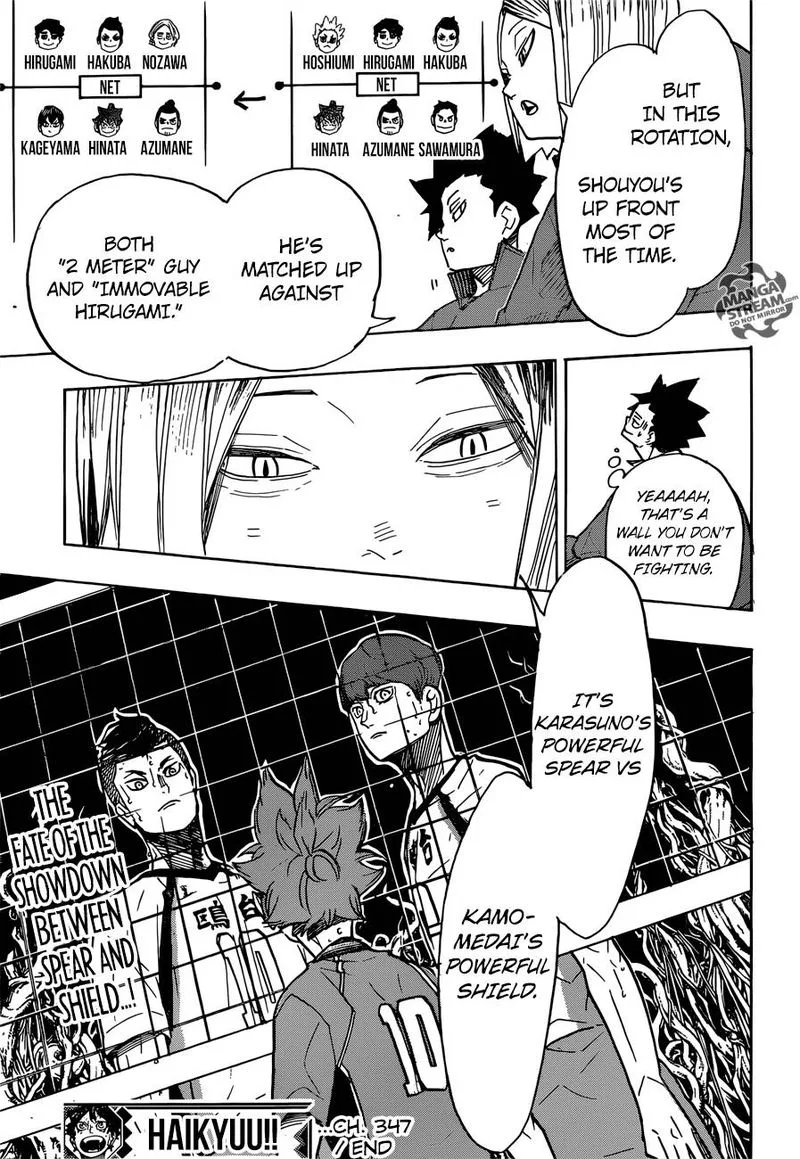 Haikyu!! Chapter 347 page 17