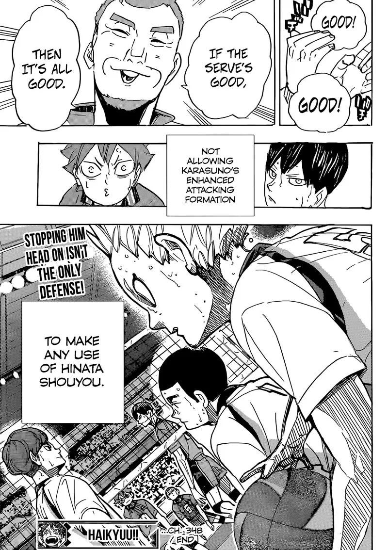 Haikyu!! Chapter 348 page 18